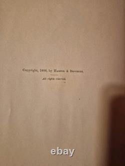 Vintage Civil War American History Book Illustrated 1888 Marching