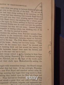 Vintage Civil War American History Book Illustrated 1888 Marching