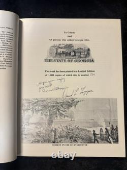 Vintage Civil War Relics From Georgia Picture Book Limited Edition #984 signed