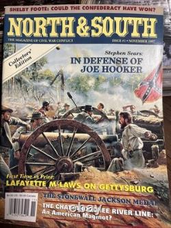 Vintage Lot of 62 NORTH & SOUTH Volume #1 #14 Issues! American Civil War