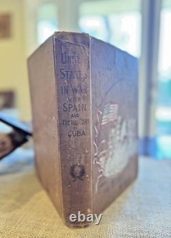 Vintage Military History Library Spanish American War WWI Civil War