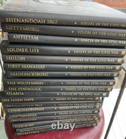 Voices of The Civil War Complete Set 18 Hardcover w D/J's Time-Life Books VG
