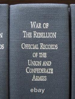 War Of The Rebellion Official Records Of The Union And Confederate Armies