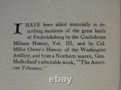 Washington Artillery A Reminiscent Story Of The Great CIVIL War -1911 First Ed