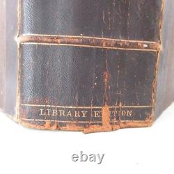 Worcester's Dictionary Antique Pre Civil War 1860 Electroprinted Lexicography