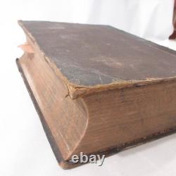 Worcester's Dictionary Antique Pre Civil War 1860 Electroprinted Lexicography