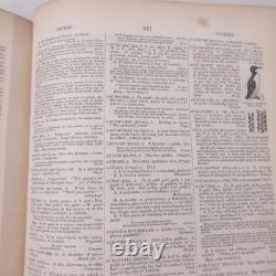 Worcester's Dictionary Antique Pre Civil War 1860 Electroprinted Lexicography
