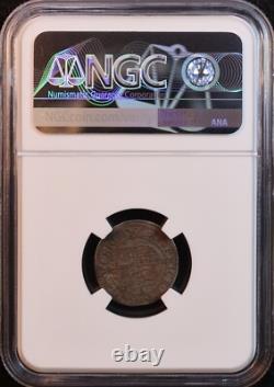 1643-44 Angleterre Charles I Trois pence, York S-2877 -NGC XF40 Guerre Civile Anglaise