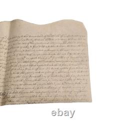 1649 Guerre civile anglaise acte en vélin Sir William Waller général parlementaire