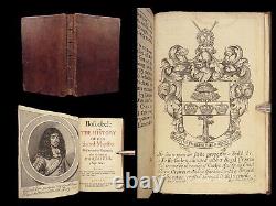 1660 Boscobel 1ère édition Évasion de Charles II Bataille de Worcester Guerre Civile Anglaise Blount