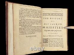 1660 Boscobel 1ère édition Évasion de Charles II Bataille de Worcester Guerre Civile Anglaise Blount