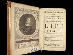 1696 Richard Baxter Guerre civile anglaise Autobiographie 1re Reliquiae Baxteriana