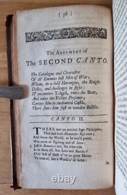 1739 / SAMUEL BUTLER HUDIBRAS en Trois Parties / Guerre Civile Anglaise / Puritanisme