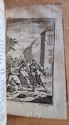 1739 / SAMUEL BUTLER HUDIBRAS en Trois Parties / Guerre Civile Anglaise / Puritanisme