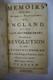 1749 Mémoires Des Transactions En Angleterre Révolution Charles I Guerre Civile Cuir