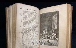 1761 Hudibras Dernières Guerres Samuel Butler PLANCHES EN CUIVRE HOGARTH Guerre Civile VG Antiquité