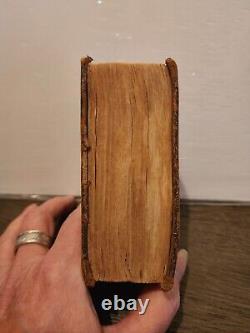 1832 La Sainte Bible Ancien et Nouveau Testament Alexander Towar Pré Guerre Civile
