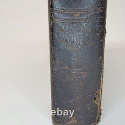 1840 Godey's Lady's Book Livre ancien relié mode pré-guerre de Sécession