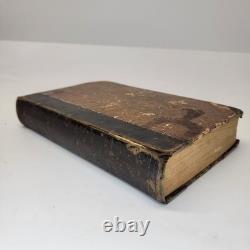 1840 Godey's Lady's Book Livre ancien relié mode pré-guerre de Sécession