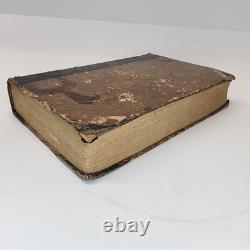 1840 Godey's Lady's Book Livre ancien relié mode pré-guerre de Sécession