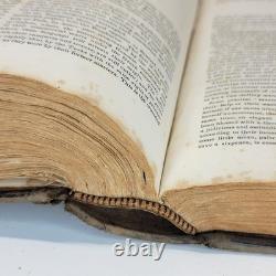 1840 Godey's Lady's Book Livre ancien relié mode pré-guerre de Sécession