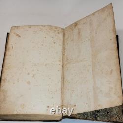1840 Godey's Lady's Book Livre ancien relié mode pré-guerre de Sécession