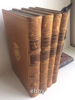 1847 Théologie chrétienne antique, belle reliure, guerre civile anglaise, Église anglicane