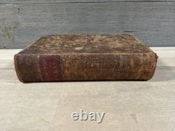 1848 CHANTS MÉTHODISTES capitaine W. Morton ÉPOQUE DE LA GUERRE CIVILE BIBLE ANTIQUE INTÉRÊT