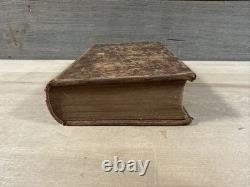 1848 CHANTS MÉTHODISTES capitaine W. Morton ÉPOQUE DE LA GUERRE CIVILE BIBLE ANTIQUE INTÉRÊT