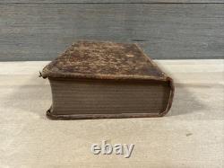 1848 CHANTS MÉTHODISTES capitaine W. Morton ÉPOQUE DE LA GUERRE CIVILE BIBLE ANTIQUE INTÉRÊT