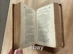 1848 CHANTS MÉTHODISTES capitaine W. Morton ÉPOQUE DE LA GUERRE CIVILE BIBLE ANTIQUE INTÉRÊT