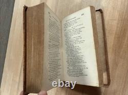 1848 CHANTS MÉTHODISTES capitaine W. Morton ÉPOQUE DE LA GUERRE CIVILE BIBLE ANTIQUE INTÉRÊT