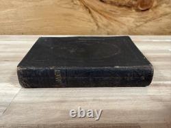 1850 Nouveau Testament Société biblique américaine d’avant la guerre de Sécession antique ancien