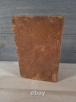 1853 NOUVEAU TESTAMENT édition antique RARE peu commune avant la guerre de Sécession SMITH ET ENGLISH