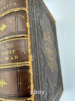 1858 Batailles des États-Unis par mer et par terre Vol III La Grande Guerre Civile