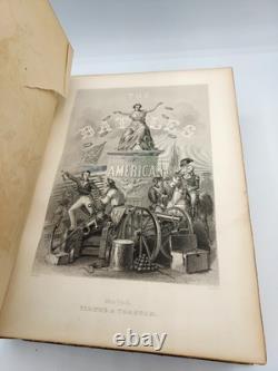 1858 Batailles des États-Unis par mer et par terre Vol III La Grande Guerre Civile