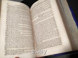 1861-1868 PAMPHLETS MAÇONNIQUES TRÈS RARES - Grande Loge de Caroline du Nord Guerre Civile