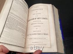 1861-1868 PAMPHLETS MAÇONNIQUES TRÈS RARES - Grande Loge de Caroline du Nord Guerre Civile