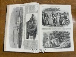 1861 Illus. Londres Nouvelles Vol. XXXIX, Juil Déc, Nos. 1097-1124 Guerre Civile Am.