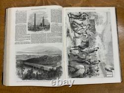 1861 Illus. Londres Nouvelles Vol. XXXIX, Juil Déc, Nos. 1097-1124 Guerre Civile Am.