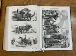 1861 Illus. Londres Nouvelles Vol. XXXIX, Juil Déc, Nos. 1097-1124 Guerre Civile Am.