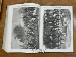 1861 Illus. Londres Nouvelles Vol. XXXIX, Juil Déc, Nos. 1097-1124 Guerre Civile Am.