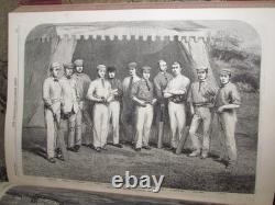 1861 Nouvelles Illustrées de Londres VOL 39 GUERRE DE SÉCESSION AMÉRICAINE BULL RUN McLELLAN BLENKER