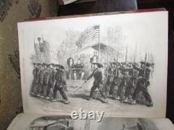 1861 Nouvelles Illustrées de Londres VOL 39 GUERRE DE SÉCESSION AMÉRICAINE BULL RUN McLELLAN BLENKER 1861 Nouvelles Illustrées de Londres VOL 39 GUERRE DE SÉCESSION AMÉRICAINE BULL RUN McLELLAN BLENKER