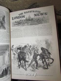 1861 Nouvelles Illustrées de Londres VOL 39 GUERRE DE SÉCESSION AMÉRICAINE BULL RUN McLELLAN BLENKER 1861 Nouvelles Illustrées de Londres VOL 39 GUERRE DE SÉCESSION AMÉRICAINE BULL RUN McLELLAN BLENKER