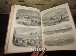 1861 Nouvelles Illustrées de Londres VOL 39 GUERRE DE SÉCESSION AMÉRICAINE BULL RUN McLELLAN BLENKER