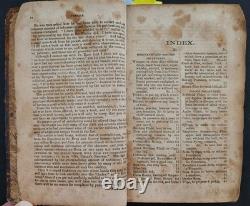 1861 livre de cuisine antique de guerre civile RECETTES SALOON BIÈRE VIN médecine CUISSON AGRICULTURE