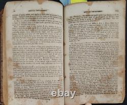 1861 livre de cuisine antique de guerre civile RECETTES SALOON BIÈRE VIN médecine CUISSON AGRICULTURE