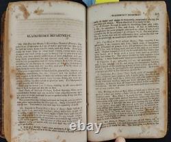 1861 livre de cuisine antique de guerre civile RECETTES SALOON BIÈRE VIN médecine CUISSON AGRICULTURE