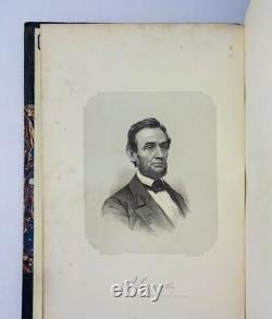 1862-65 L'Annuaire Cyclopédique, Illustré, GUERRE CIVILE Lincoln Booth Douglass Grant
